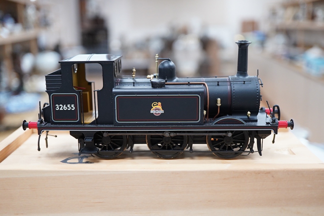 A Dapol 0 gauge model railway BR class A1X Stroudley Terrier, 32655, without its box
